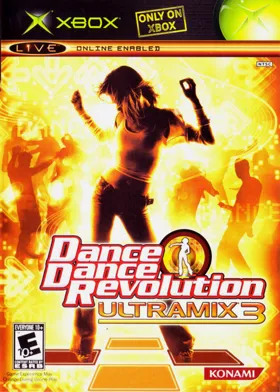 Dance Dance Revolution Ultramix 3 (USA) box cover front